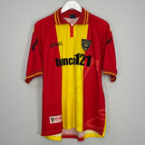 2001/02 LECCE HOME SHIRT (L) ASICS