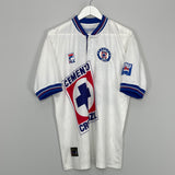 1999/00 CRUZ AZUL C.SAUCEDO #27 AWAY SHIRT (L) FILA