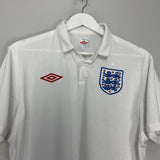 2010/11 ENGLAND HOME SHIRT (L) UMBRO