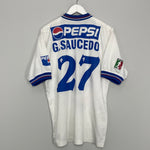 Image of the Cruz Azul Saucedo shirt from the 1999/00 season