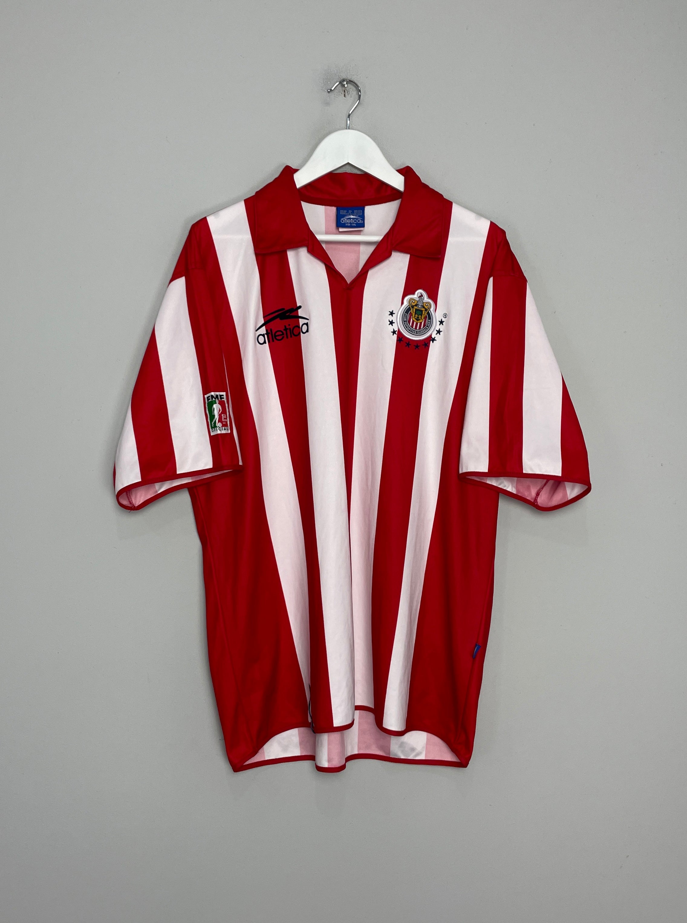 2003/04 CHIVAS GUADALAJARA HOME SHIRT (XL) ATLETICA