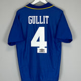 1995/97 CHELSEA GULLIT #10 HOME SHIRT (M) UMBRO