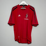 2004/05 AC MILAN TRAINING SHIRT (XL) ADIDAS