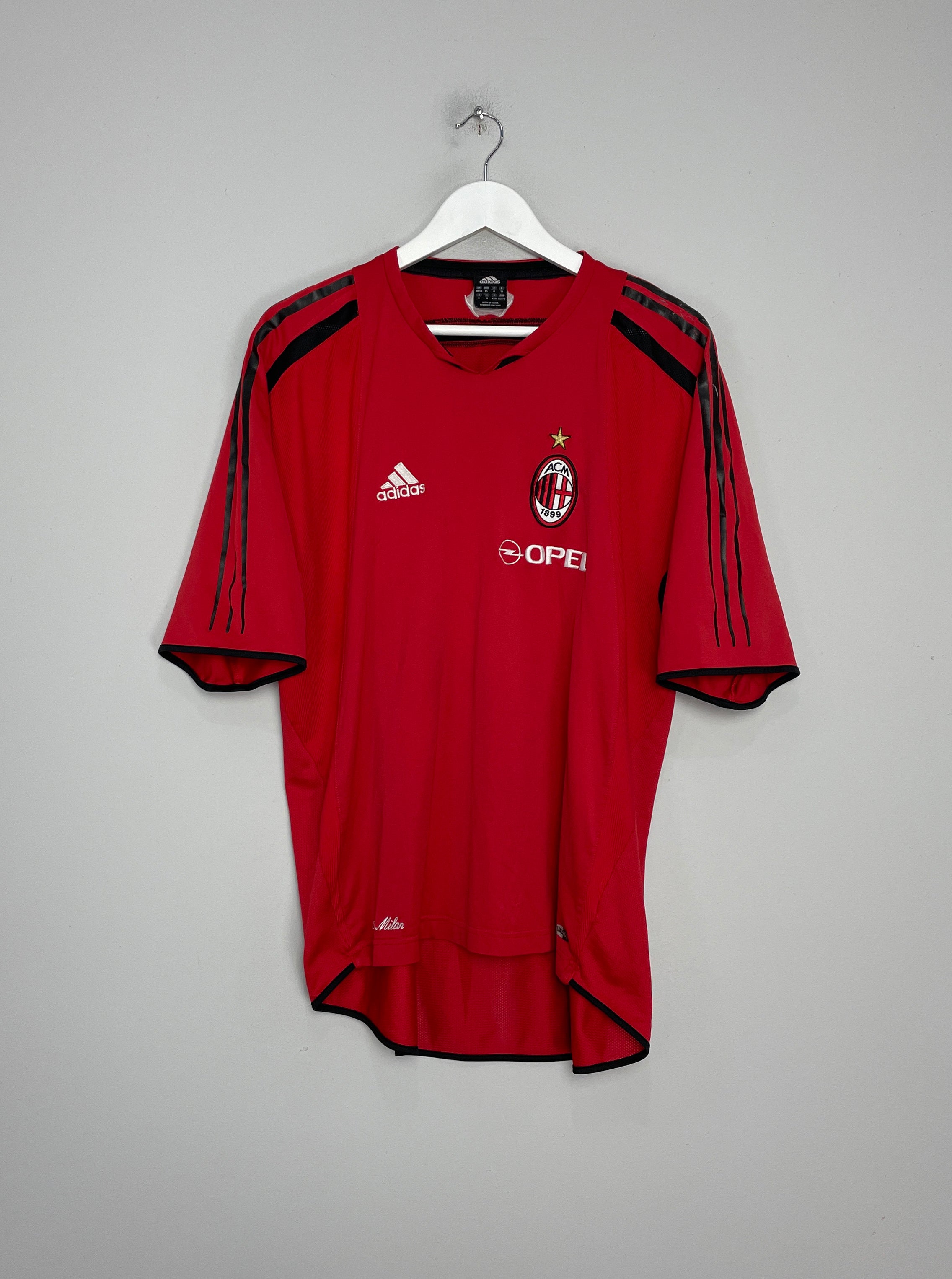 2004/05 AC MILAN TRAINING SHIRT (XL) ADIDAS