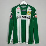 2005/06 HAMMARBY JENSEN #14 L/S HOME SHIRT (XL) KAPPA