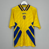 1994/95 SWEDEN HOME SHIRT (L) ADIDAS