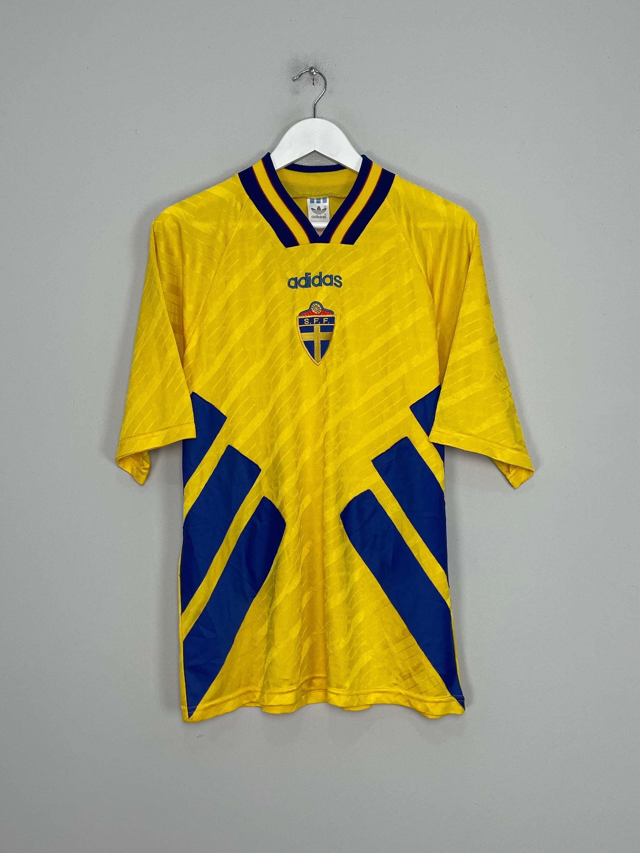 1994/95 SWEDEN HOME SHIRT (L) ADIDAS