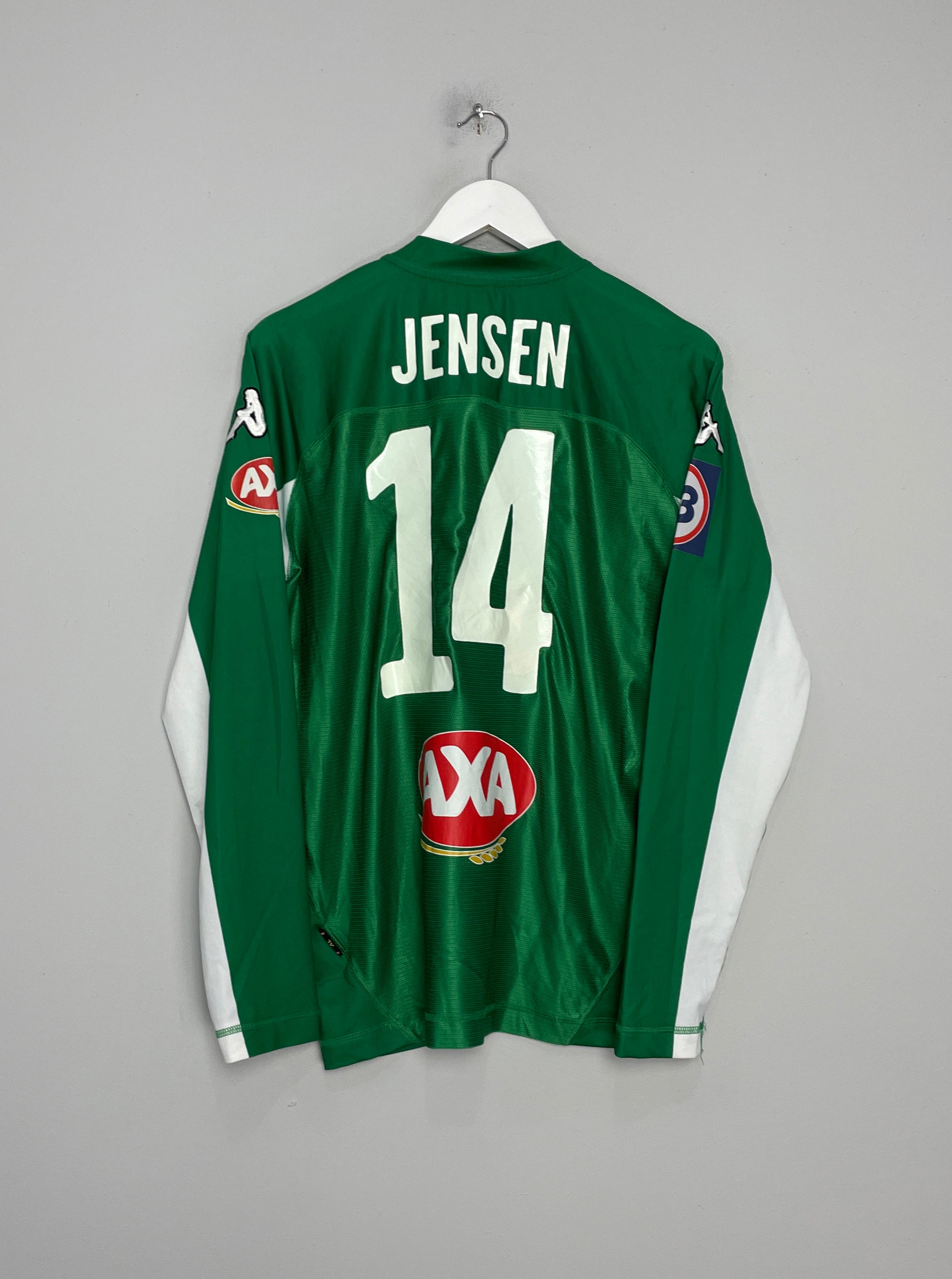 2005/06 HAMMARBY JENSEN #14 L/S HOME SHIRT (XL) KAPPA