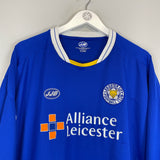 2005/06 LEICESTER CITY L/S HOME SHIRT (XXL) JJB