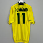 1994/96 BRAZIL ROMARIO #11 *BNWOT* HOME SHIRT (XXL) UMBRO