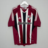 2005/06 RIVER PLATE AWAY SHIRT (L) ADIDAS