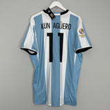 2016/17 ARGENTINA AGUERO #11 *BNWT* HOME SHIRT (XL) ADIDAS