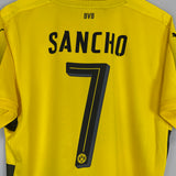 2017/18 DORTMUND SANCHO #7 HOME SHIRT (L) PUMA