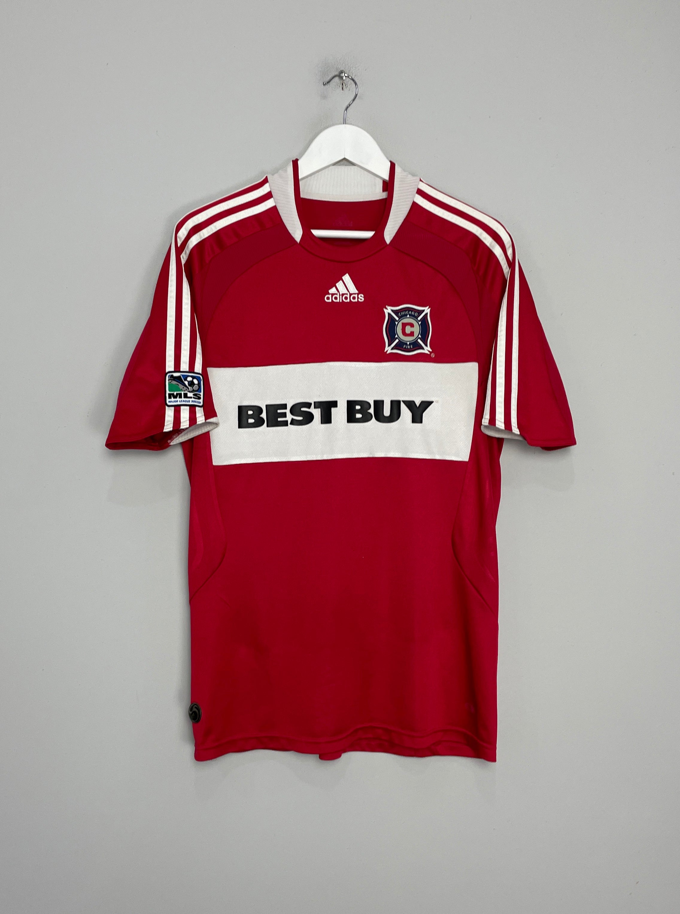 2008/09 CHICAGO FIRE HOME SHIRT (M) ADIDAS