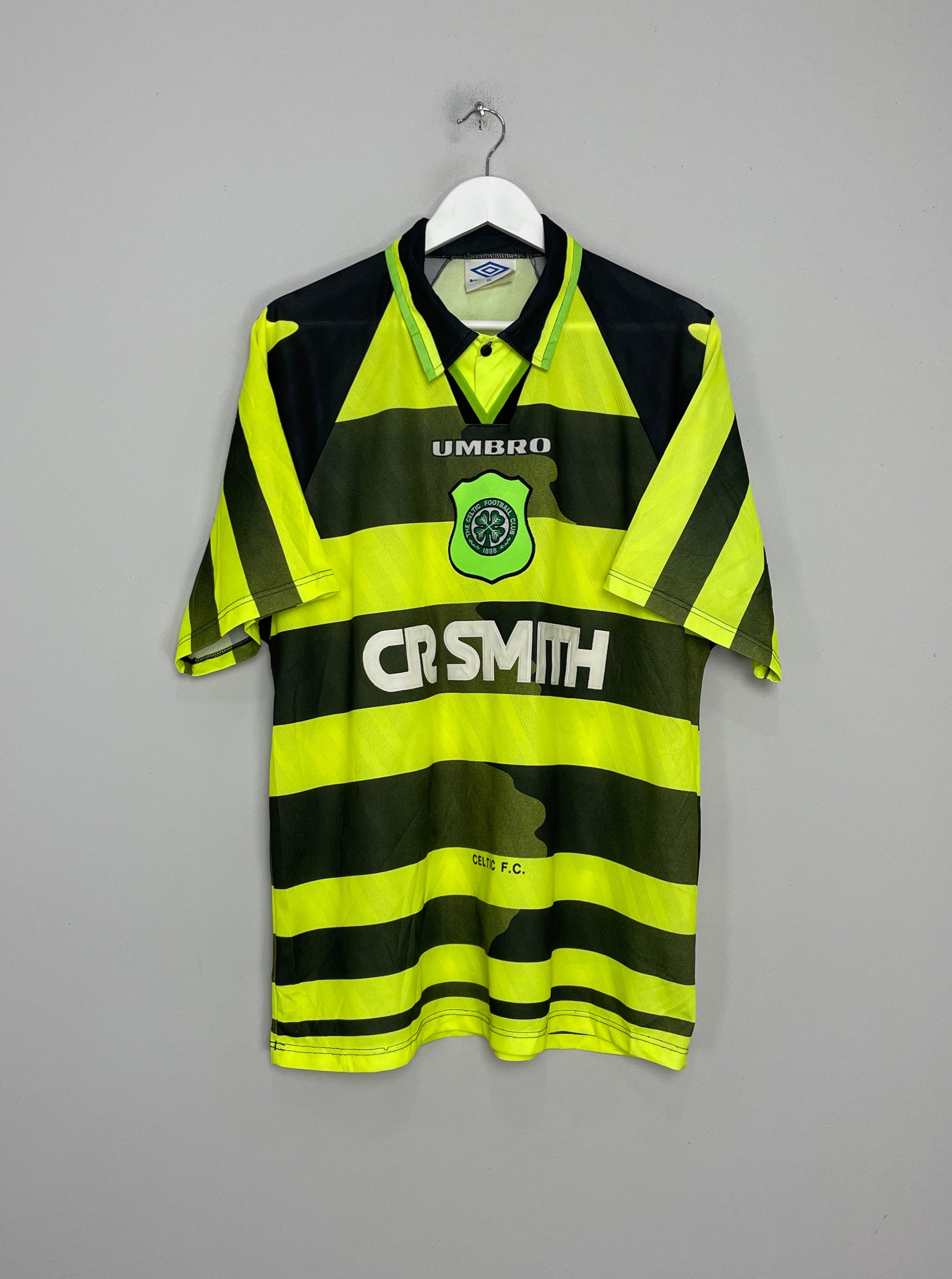 1996/97 CELTIC AWAY SHIRT (XL) UMBRO