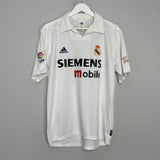 2002/03 REAL MADRID RONALDO #11 *CENTENARY* HOME SHIRT (M) ADIDAS