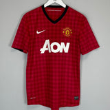 2012/13 MANCHESTER UNITED V.PERSIE #20 HOME SHIRT (M) NIKE