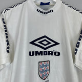 1998 ENGLAND TRAINING SHIRT (L) UMBRO