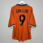 2000/01 INTER MILAN RONALDO #9 THIRD SHIRT (L) NIKE