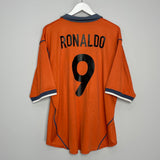 2000/01 INTER MILAN RONALDO #9 THIRD SHIRT (L) NIKE