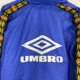 1996/98 MANCHESTER UNITED TRACK JACKET (L) UMBRO