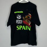 1998 SPAIN FRANCE WORLD CUP T-SHIRT (XL) UMBRO