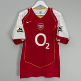 2004/05 ARSENAL FLAMINI #16 HOME SHIRT (M) NIKE