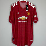 2020/21 MANCHESTER UNITED VAN DE BEEK #34 *BNWT* C/L AWAY SHIRT (XXL) ADIDAS