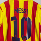 2013/14 BARCELONA MESSI #10 AWAY SHIRT (L) NIKE