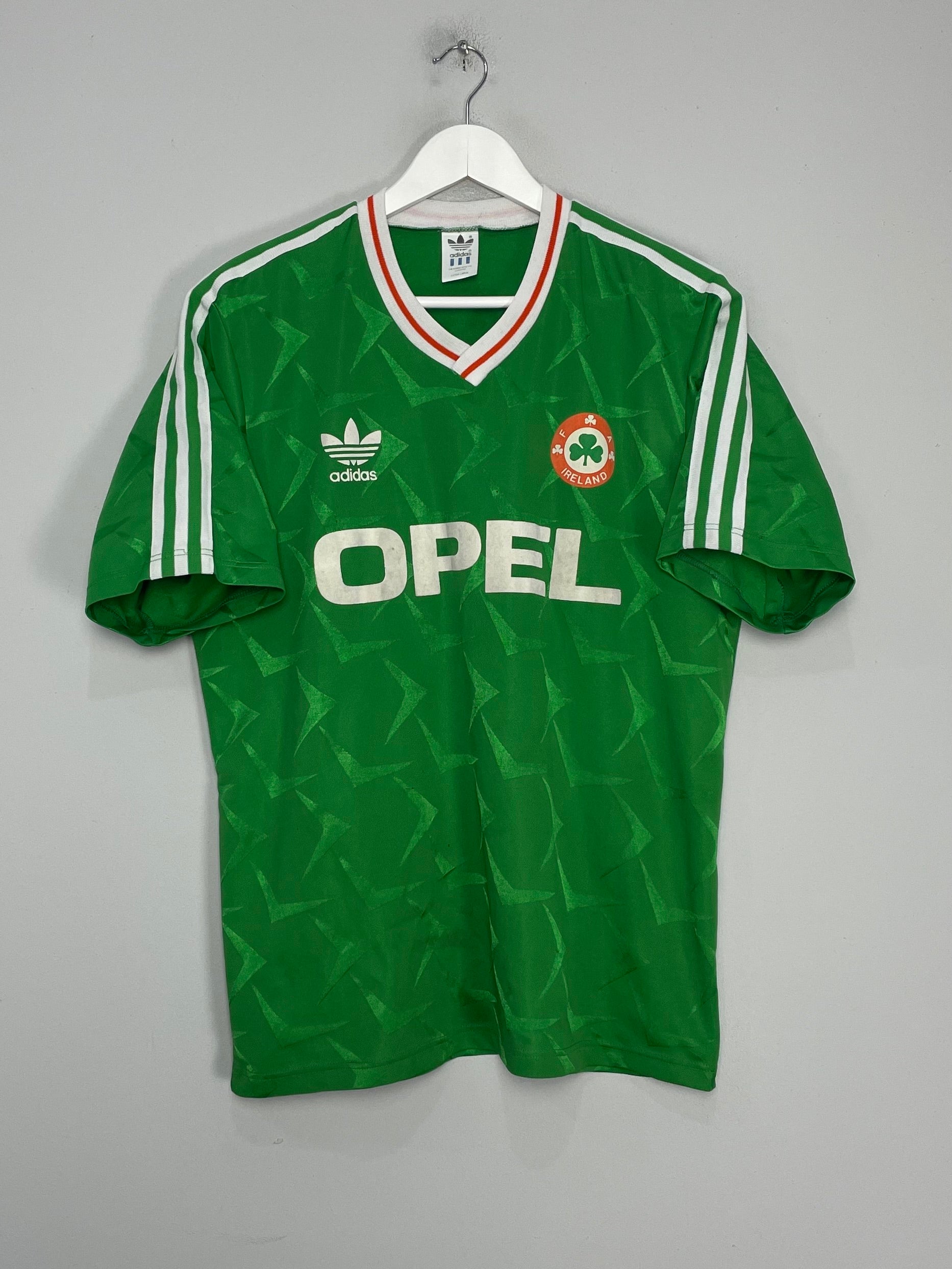 1990/92 IRELAND HOME SHIRT (XL) ADIDAS