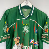 1999 PALMEIRAS COPA LIBERTADORES + INTERCONTINENTAL CUP FAN SHIRT (L) OM