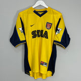 1999/01 ARSENAL SILVINHO #16 AWAY SHIRT (M) NIKE