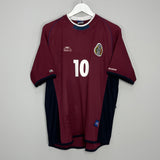 2002/03 MEXICO C.BLANCO #10 AWAY SHIRT (XL) ATLETICA