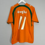 2006/07 IVORY COAST DROGBA #11 HOME SHIRT (XL) PUMA