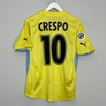 2001/02 LAZIO CRESPO #10 AWAY SHIRT (S) PUMA