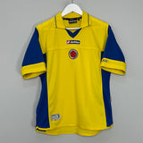 2003/04 COLOMBIA HOME SHIRT (M) LOTTO