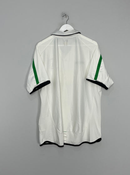 2001/02 CELTIC AWAY SHIRT (XXL) UMBRO