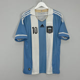 2011/12 ARGENTINA MESSI #10 HOME SHIRT (M) ADIDAS