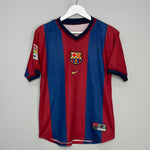 1998/00 BARCELONA HOME SHIRT (M) NIKE