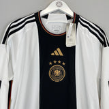 2022/23 GERMANY *BNWT* HOME SHIRT (L) ADIDAS