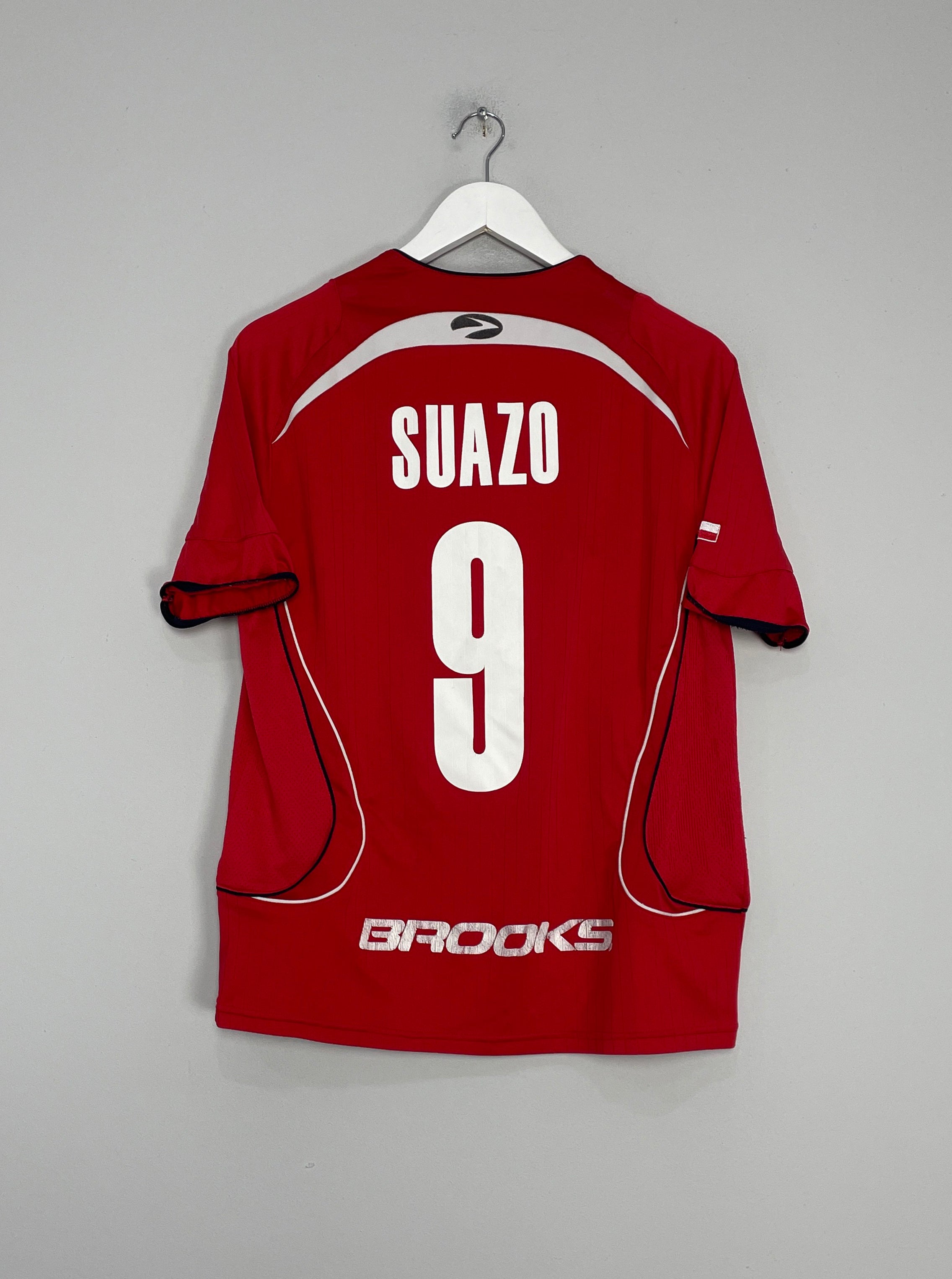 2007/09 CHILE SUAZO #9 HOME SHIRT (S) BROOKS