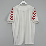 2003/04 DENMARK AWAY SHIRT (L) HUMMEL