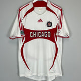 2006/07 CHICAGO FIRE BLANCO #10 AWAY SHIRT (L) ADIDAS