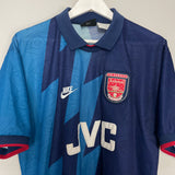 1995/96 ARSENAL WRIGHT #8 AWAY SHIRT (L) NIKE