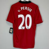 2013/14 MANCHESTER UNITED V.PERSIE #20 *BNWT* HOME SHIRT (M) NIKE