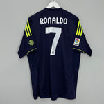 2012/13 REAL MADRID RONALDO #7 AWAY SHIRT (XL) ADIDAS