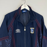 1996/97 IPSWICH TOWN TRACK JACKET (L) UMBRO