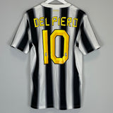 2011/12 JUVENTUS DEL PIERO #10 HOME SHIRT (M) NIKE