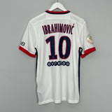 2015/16 PSG IBRAHIMOVIC #10 AWAY SHIRT (M) NIKE