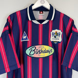 1996/97 BURY *CENTENARY* AWAY SHIRT (XL) LE COQ